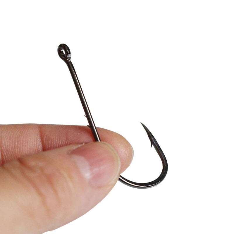 Laxygo 50-100pcs/ Pack Bait Holder Hooks 2 Barbs Fishing Hooks - Image 3